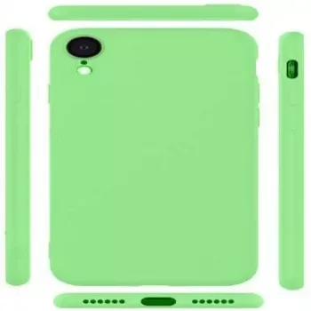 Evelatus Apple iPhone XR Capa em silicone Nano Soft Touch TPU menta