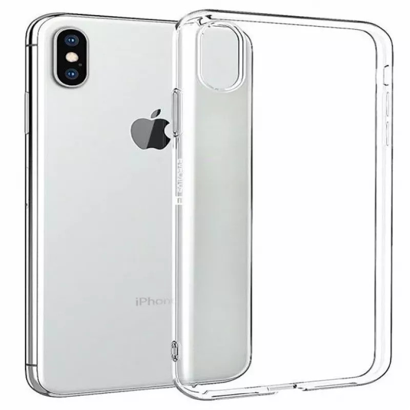Evelatus Apple iPhone XS Max Capa em silicone transparente 1,5mm TPU