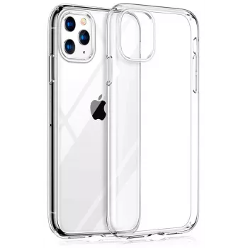 Evelatus Apple iPhone 11 Pro Max Capa em silicone transparente 1,5mm TPU