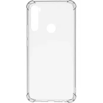 EVELATUS Xiaomi Redmi Note 8T Capa em silicone militar à prova de choque TPU transparente