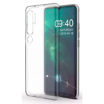 Evelatus Xiaomi Mi Note 10 / Mi Note 10 Pro Capa em silicone transparente 1,5mm TPU