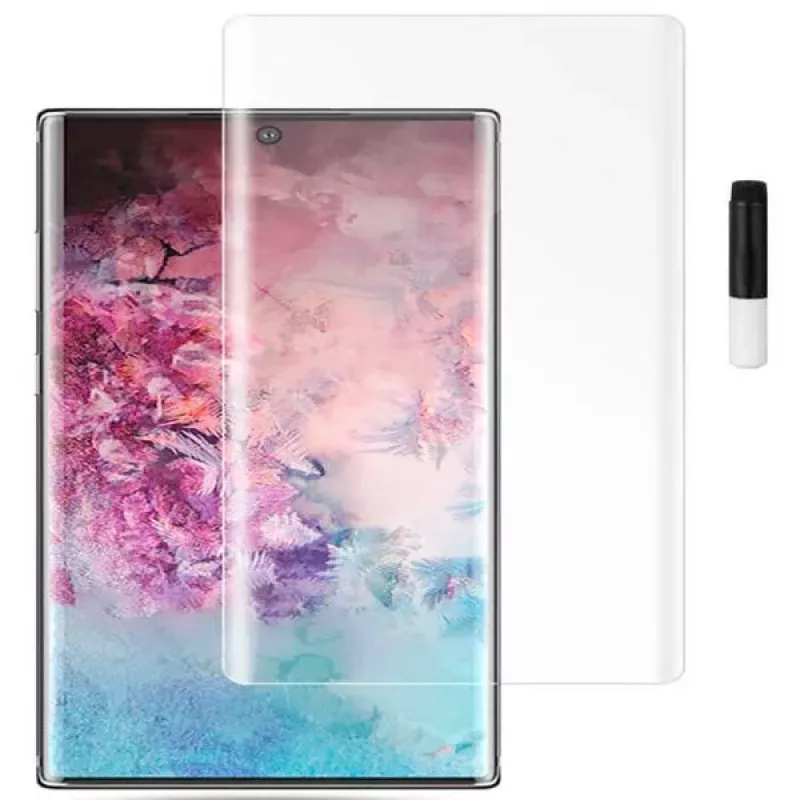 Evelatus Samsung Galaxy Note 10 Plus Vidro transparente UV + cola
