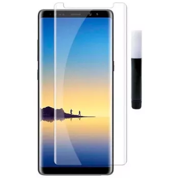 Protetor de Ecrã em Vidro Transparente UV + Cola Evelatus Samsung Galaxy Note 8