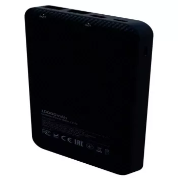Power Bank Sem Fios EPB05 Evelatus 10000 mAh Preto
