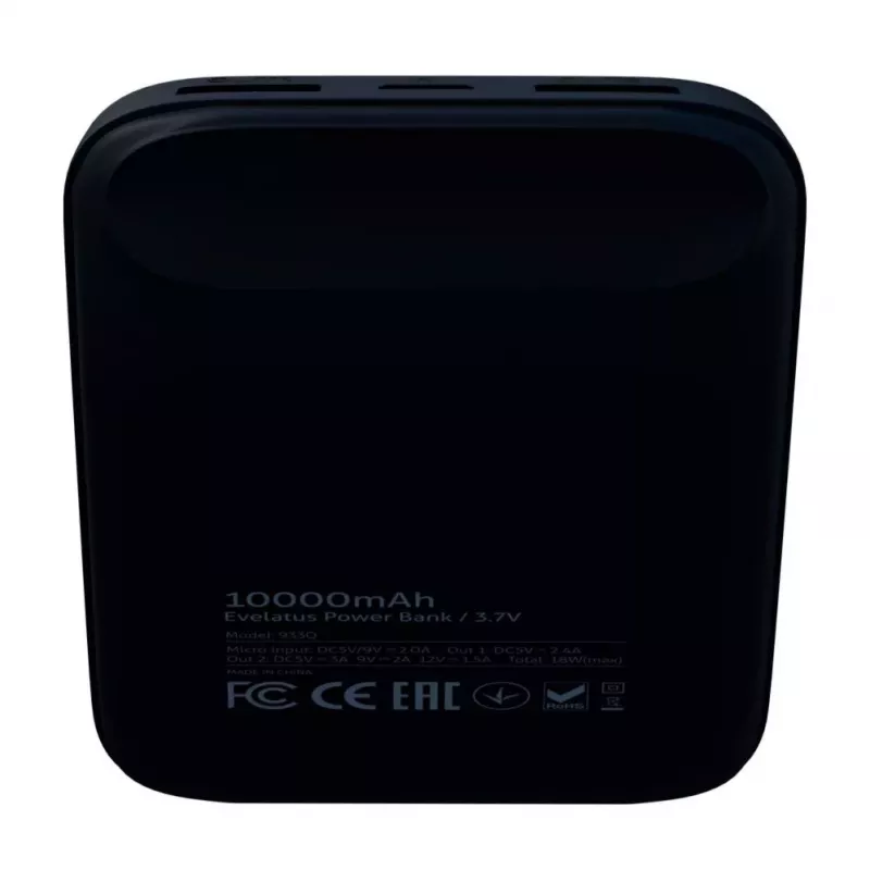Power Bank EPB07 Evelatus 10000 mAh Preto