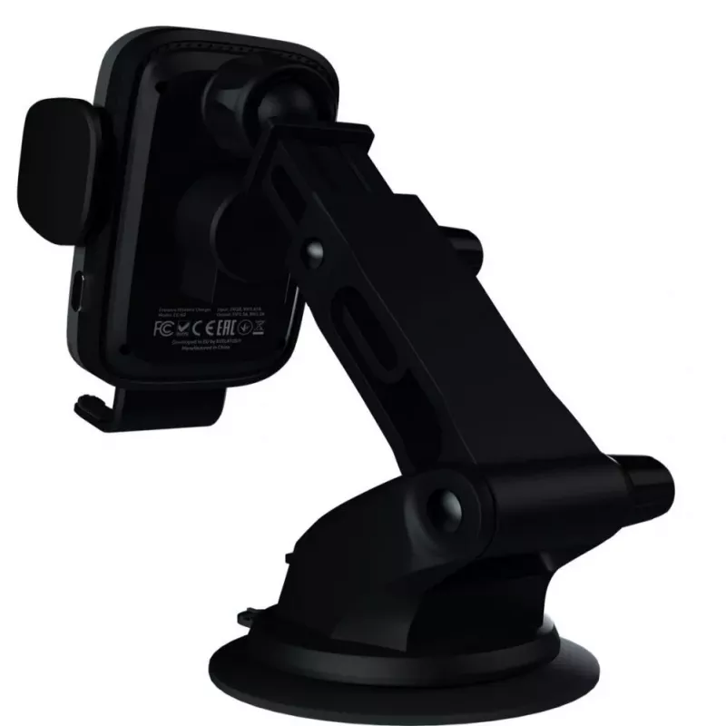 Suporte para Carro com Carregamento Sem Fios WCH03 Evelatus 15W Preto