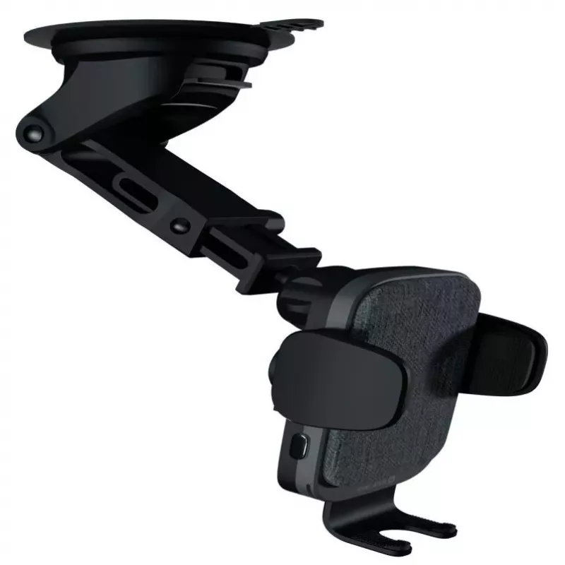 Suporte para Carro com Carregamento Sem Fios WCH03 Evelatus 15W Preto