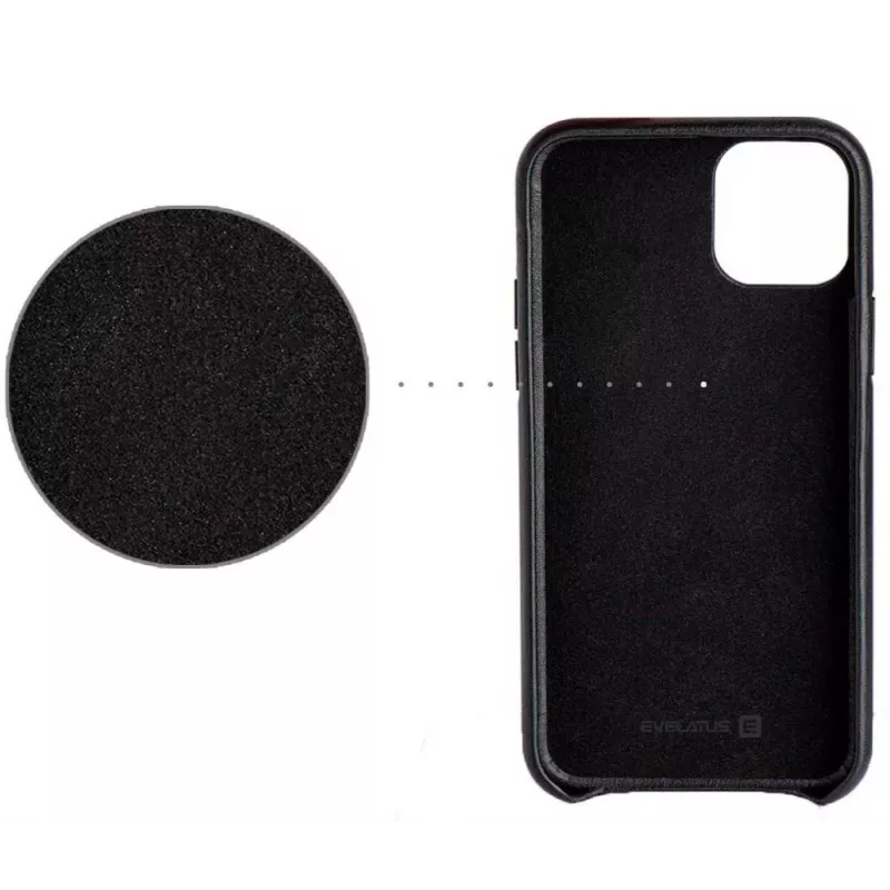 Capa de Pele Evelatus Apple iPhone 11 Pro Max Preto