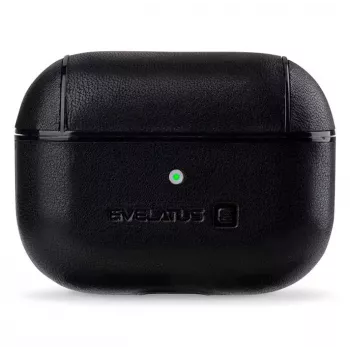 Capa de Proteção em Pele Evelatus Apple AirPods Pro Preto