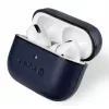 Capa de Proteção em Pele Evelatus Apple AirPods Pro Azul Escuro