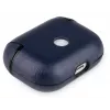 Capa de Proteção em Pele Evelatus Apple AirPods Pro Azul Escuro