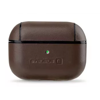 Capa de Proteção em Pele Evelatus Apple AirPods Pro Castanho