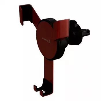 Suporte para Telemóvel ECH03 Evelatus Vermelho - Suporte Universal para Saída de Ar