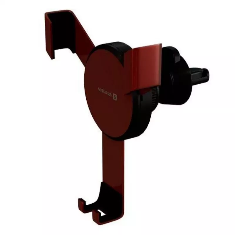 Suporte para Telemóvel ECH03 Evelatus Vermelho - Suporte Universal para Saída de Ar