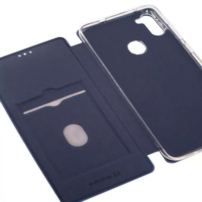 Capa Tipo Livro Evelatus Samsung Galaxy A11 Azul Escuro