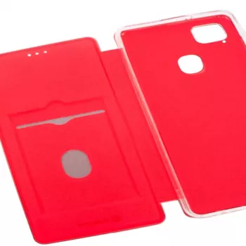 Evelatus Huawei P40 Lite Book Case vermelho-vinho