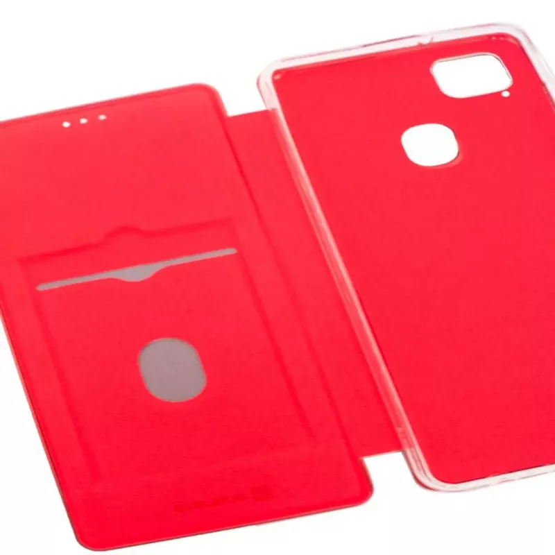 Evelatus Huawei P40 Lite Book Case vermelho-vinho