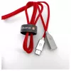 Evelatus cabo de dados para dispositivos Type-C TPC06 1m vermelho