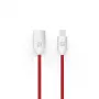 Evelatus cabo de dados para dispositivos Type-C TPC06 1m vermelho