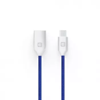 Evelatus cabo Micro-USB EDC04 azul 1m