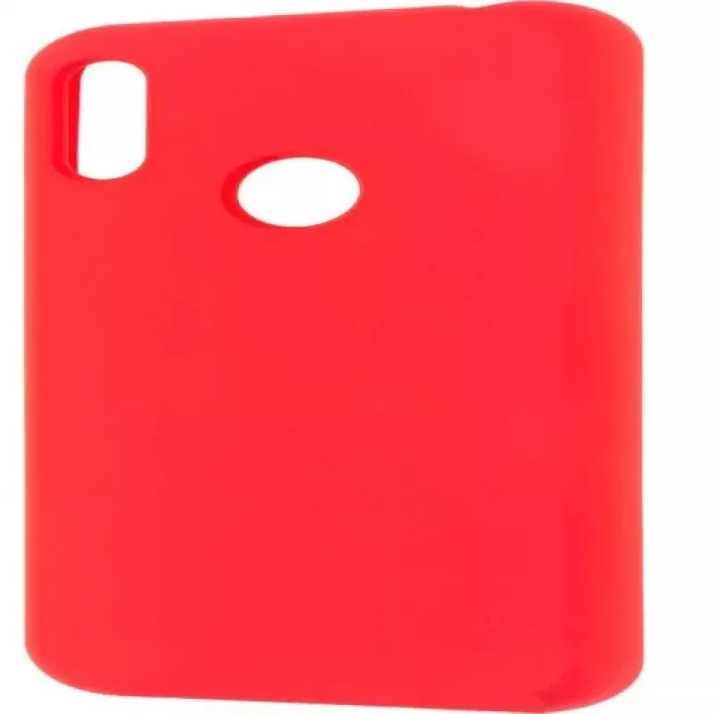 EVELATUS capa de silicone Soft Touch para Huawei Y6 2019 vermelho