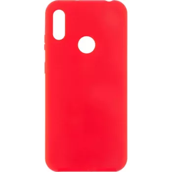 EVELATUS capa de silicone Soft Touch para Huawei Y6 2019 vermelho