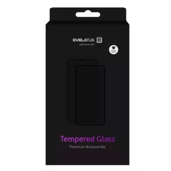 Evelatus Xiaomi Redmi 9 2.5D Full Cover Japan Glue Glass Protetor de ecrã antiestático em vidro temperado