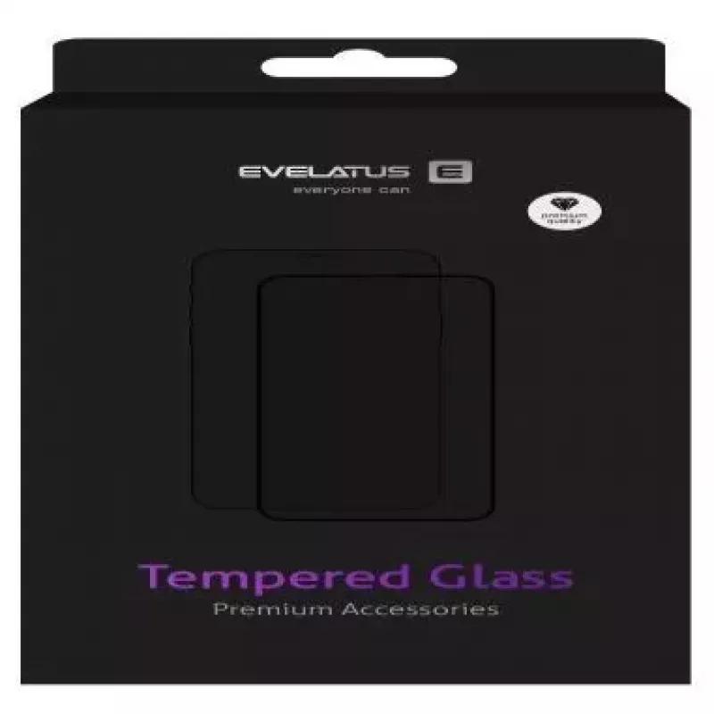 Evelatus película protetora de ecrã em vidro temperado 2D plano com cola especial para Samsung Galaxy Note 20