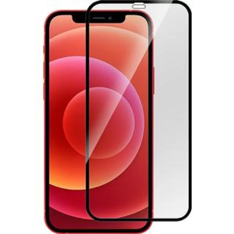 EVELATUS Apple iPhone 12 Pro Max 6.7'' 2.5D Full Cover Japan Glue Glass Protetor de ecrã antiestático