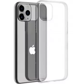 Evelatus Capa de silicone transparente 1,5 mm TPU para Apple iPhone 12 Pro Max