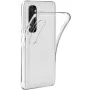 EVELATUS Capa de silicone transparente 1,5 mm TPU para Xiaomi Mi Note 10 Lite
