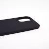 Evelatus Capa de silicone Nano Soft Touch TPU preta para Apple iPhone 12/12 Pro