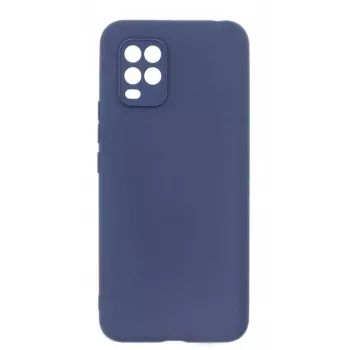 Evelatus Capa de silicone Soft Touch azul para Xiaomi Mi 10 Lite