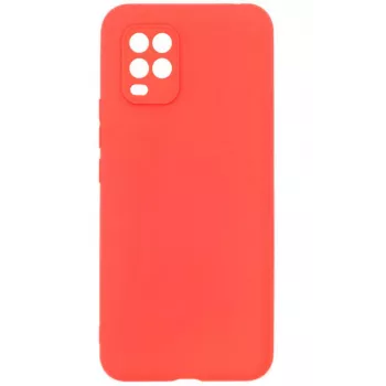 Evelatus Capa de silicone Soft Touch vermelha para Xiaomi Mi 10 Lite
