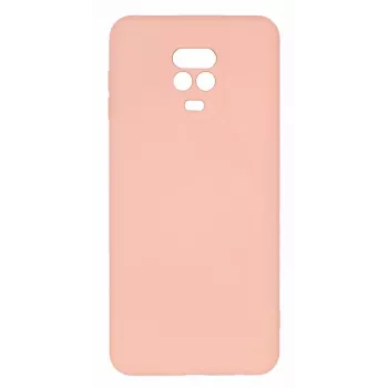 Evelatus Capa de silicone Nano para Xiaomi Redmi Note 9, Soft Touch TPU, Bege
