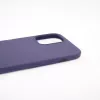 Capa de silicone Premium Soft Touch Evelatus para Apple iPhone 12 Mini Azul-meia-noite