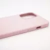 Capa de silicone Premium Soft Touch Evelatus para Apple iPhone 12 mini Areia-pó