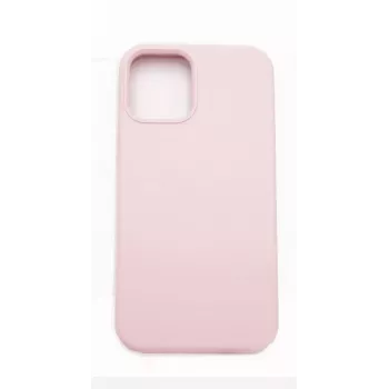 Capa de silicone Premium Soft Touch Evelatus para Apple iPhone 12 mini Areia-pó