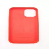 Capa de silicone Premium Soft Touch Evelatus para Apple iPhone 12 mini Vermelho-vivo