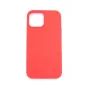 Capa de silicone Premium Soft Touch Evelatus para Apple iPhone 12 mini Vermelho-vivo