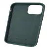 Capa de silicone Premium Soft Touch Evelatus para Apple iPhone 12 mini Verde-pinheiro
