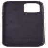 Capa de silicone Premium Soft Touch EVELATUS para Apple iPhone 12/12 Pro Preto