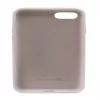 Capa de silicone Premium Soft Touch Evelatus para Apple iPhone 7/8/SE2020/SE2022 Branco