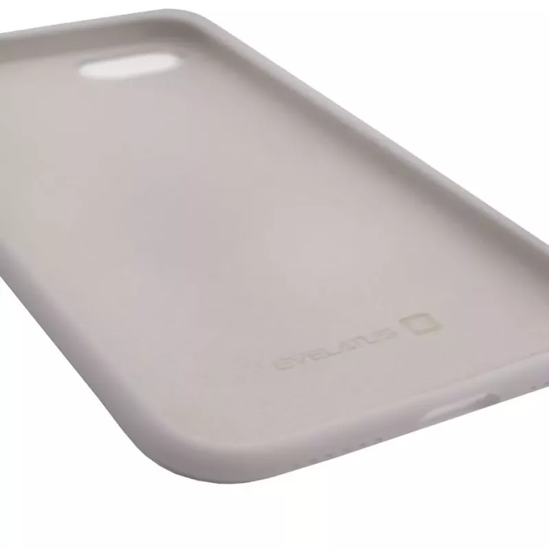 Capa de silicone Premium Soft Touch Evelatus para Apple iPhone 7/8/SE2020/SE2022 Branco