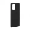 Capa de silicone Premium Soft Touch Evelatus para Samsung Galaxy Note 20 Preto