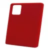 Capa de silicone Premium Soft Touch Evelatus para Samsung Galaxy Note 20 Vermelho