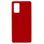 Capa de silicone Premium Soft Touch Evelatus para Samsung Galaxy Note 20 Vermelho