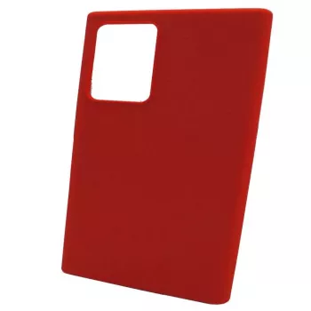 Capa de silicone Premium Soft Touch Evelatus para Samsung Galaxy Note 20 Ultra - Vermelho