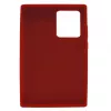 Capa de silicone Premium Soft Touch Evelatus para Samsung Galaxy Note 20 Ultra - Vermelho