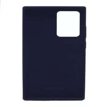 Capa de silicone Premium Soft Touch Evelatus para Samsung Galaxy Note 20 Ultra Azul-meia-noite